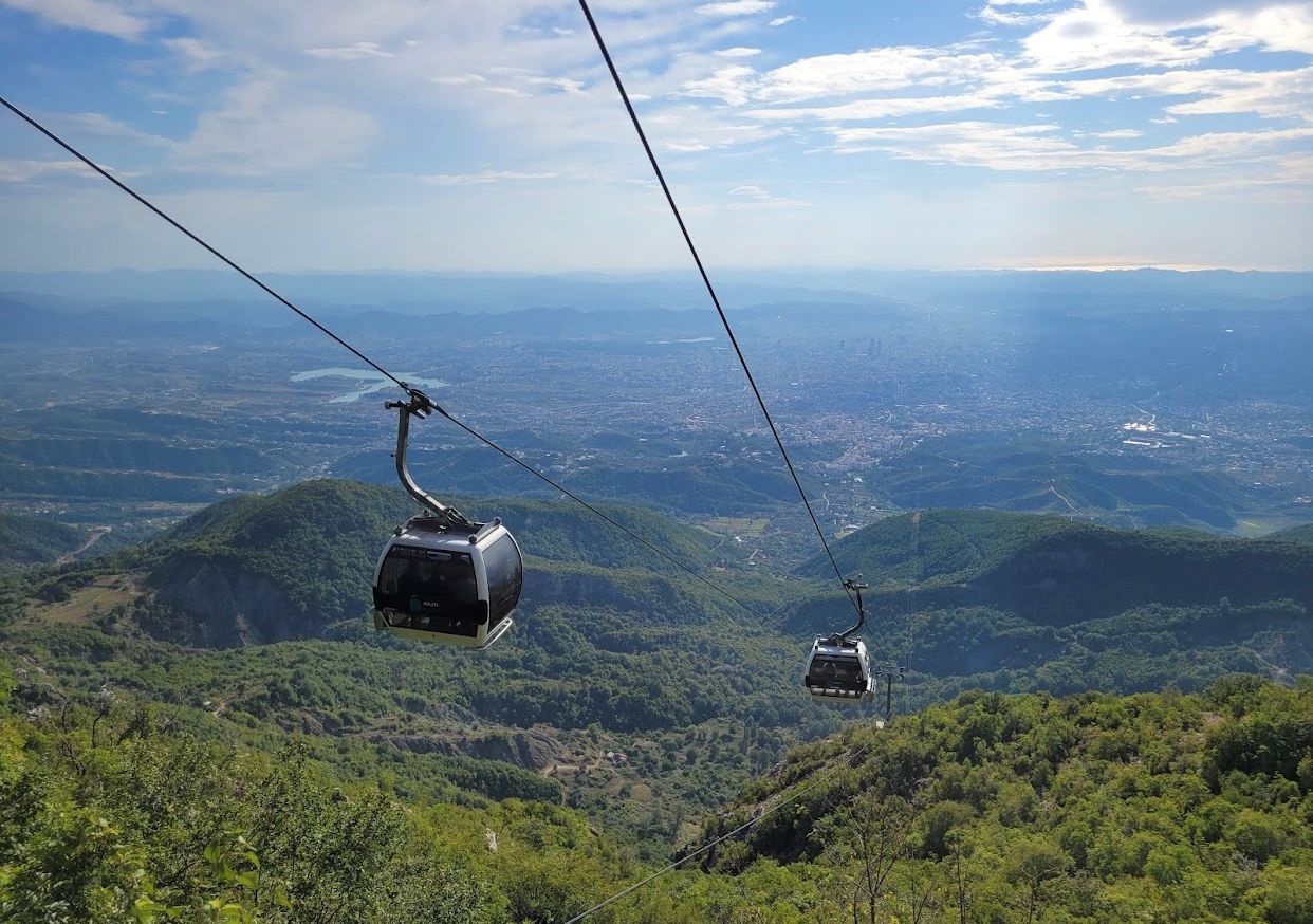 randonnée aux alentours de Kruja en Albanie