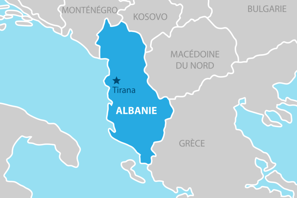Où se trouve l'Albanie ?