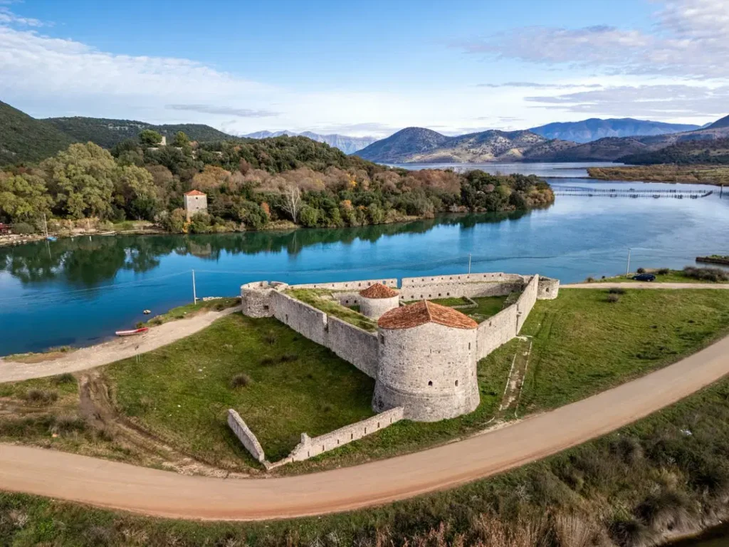 chateau vénicien de Butrint en Albanie