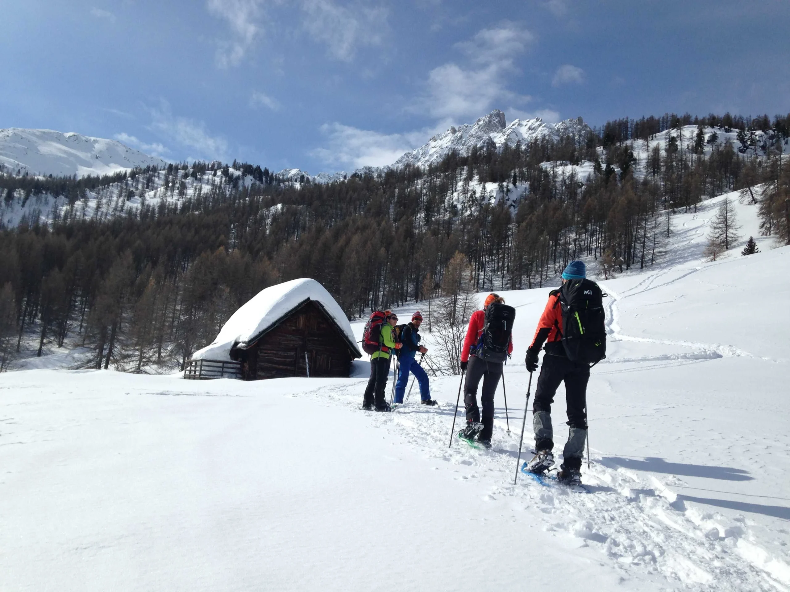 randonnée en hivers montagnes d'albanie