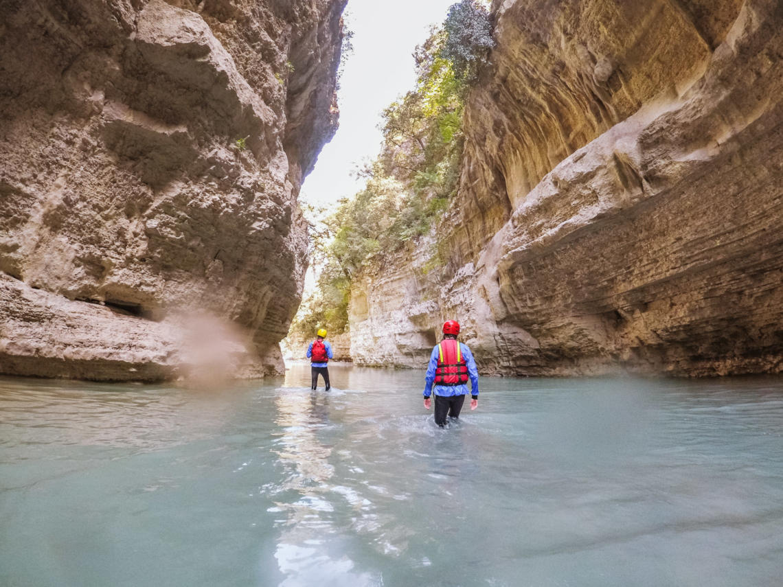 canyoning en Albanie