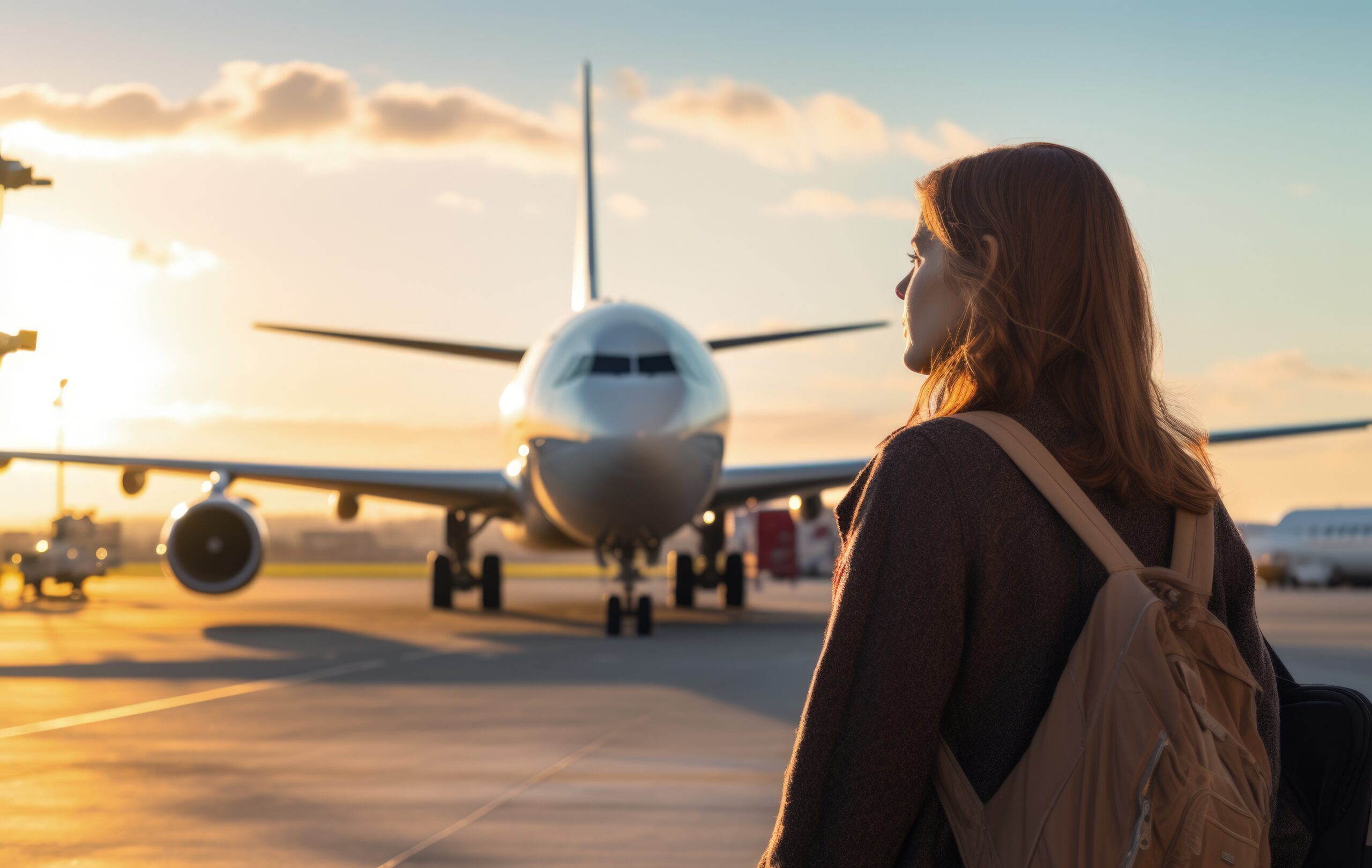 voyage en avion vers l'Albanie