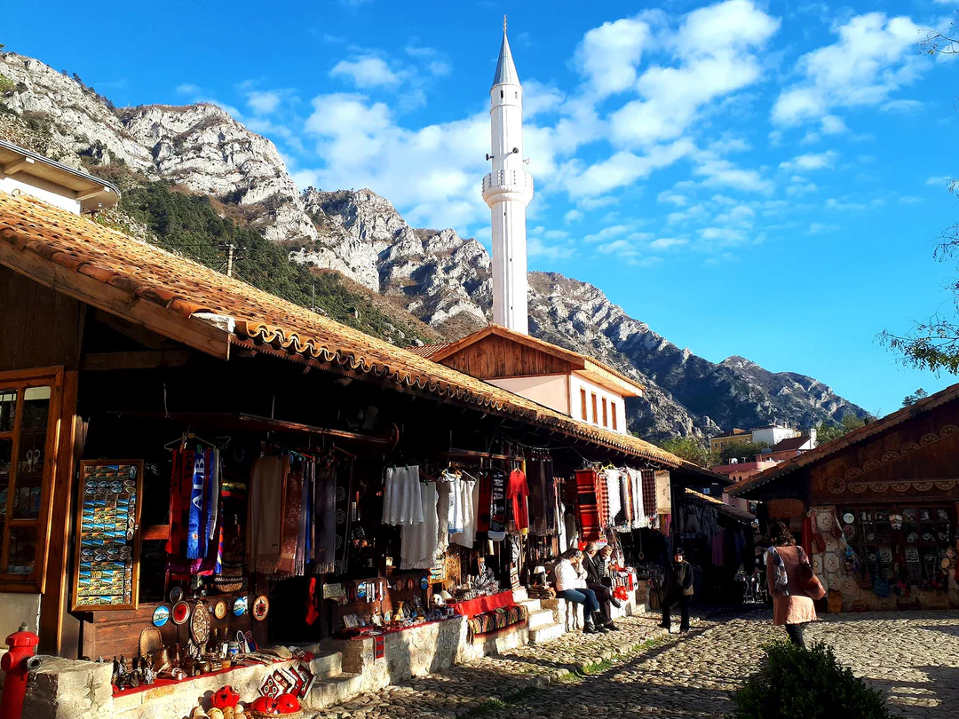 bazar de Kruja