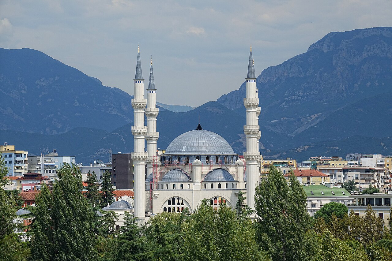 Grande mosquée de Tirana Albanie